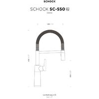 Kuhinjska armatura Schock SC-550 558000 Silverstone